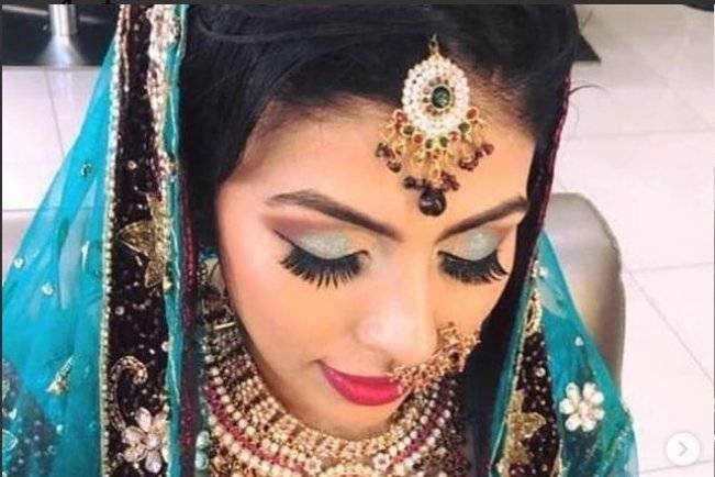 Bridal makeup