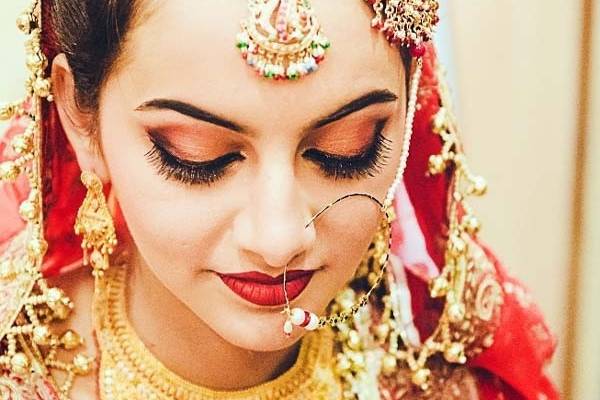 Bridal makeup