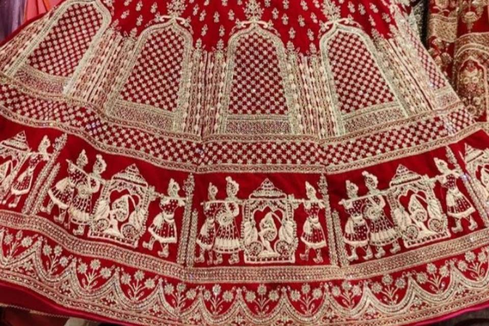 Bridal lehenga