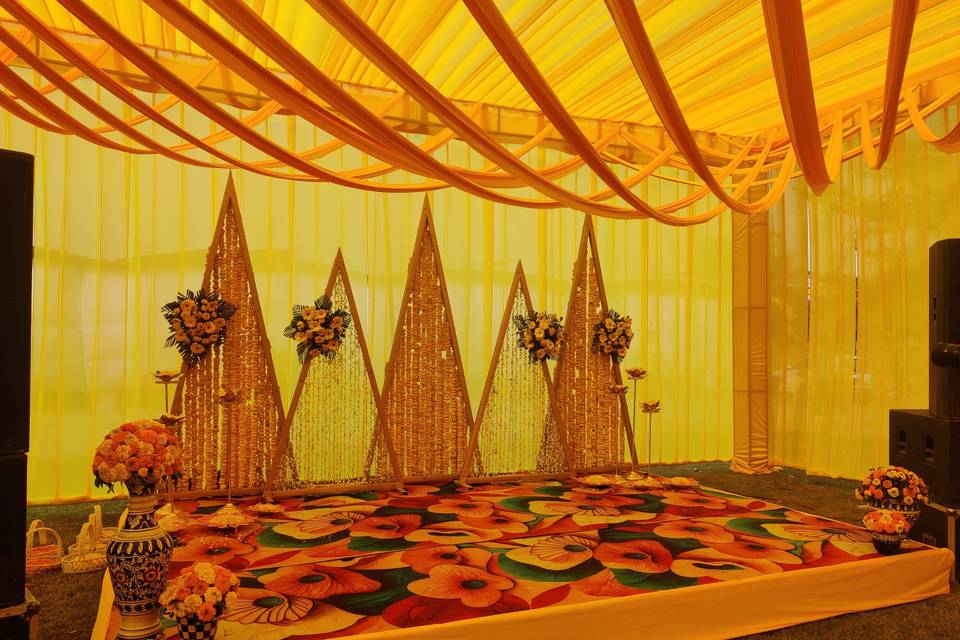 Haldi decor