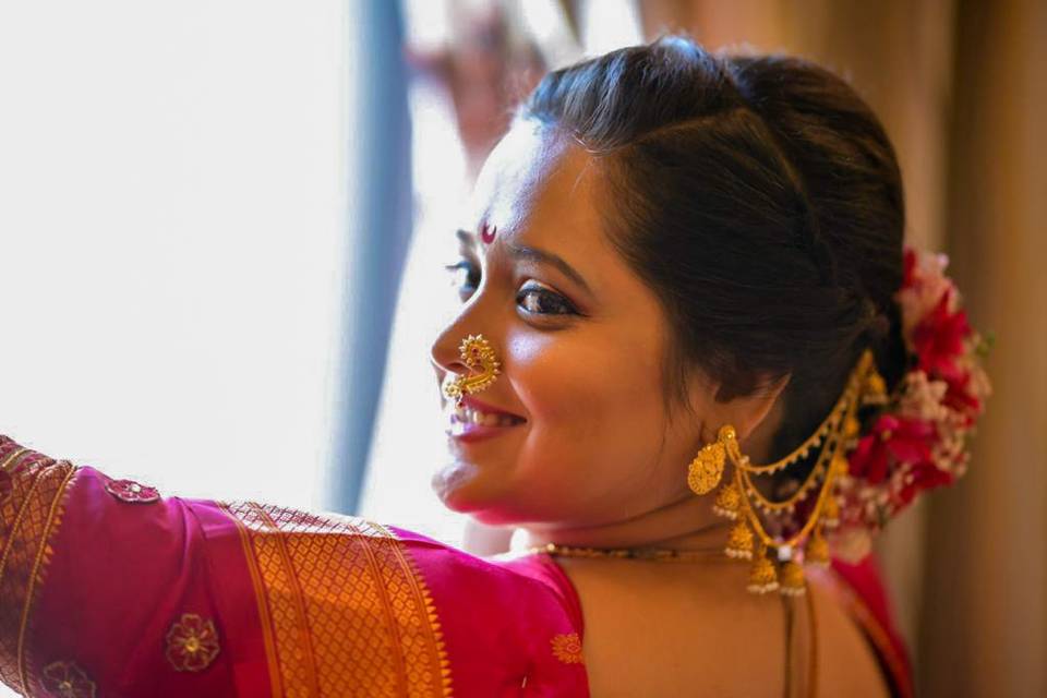 Bridal makeup