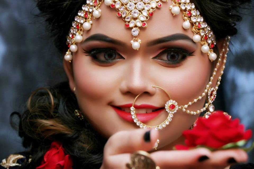 Bridal makeup