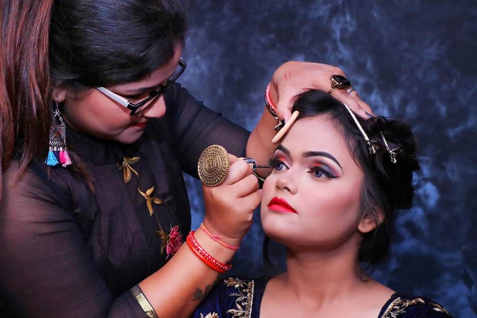 Bridal makeup