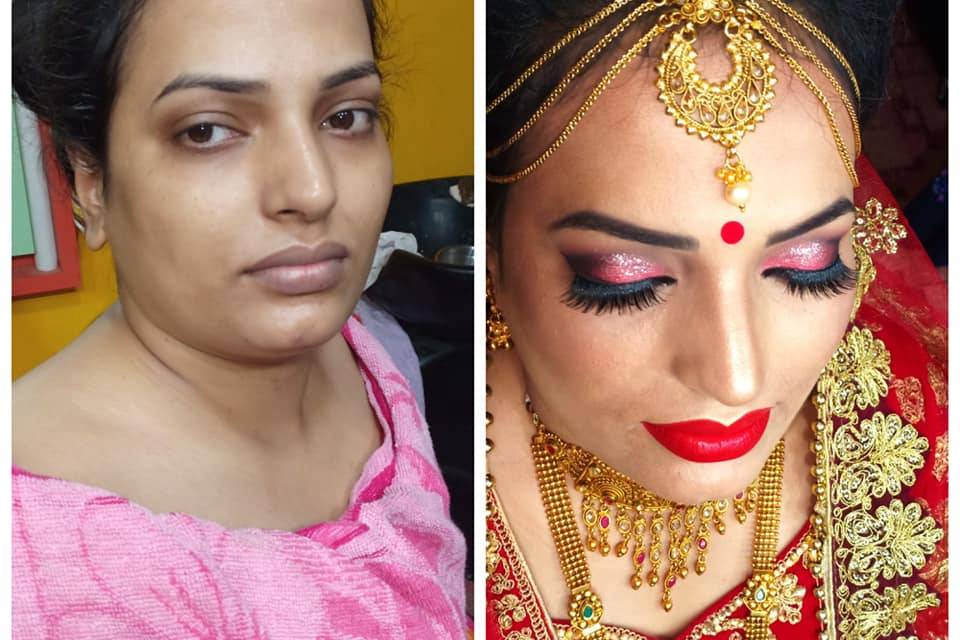 Bridal makeup