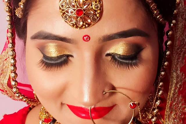 Bridal makeup