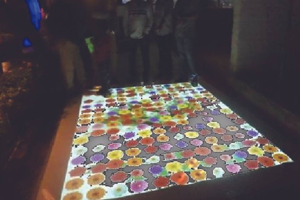 3d interactive welcome floor