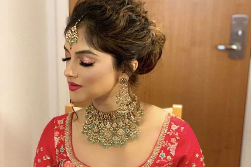 Bridal makeup