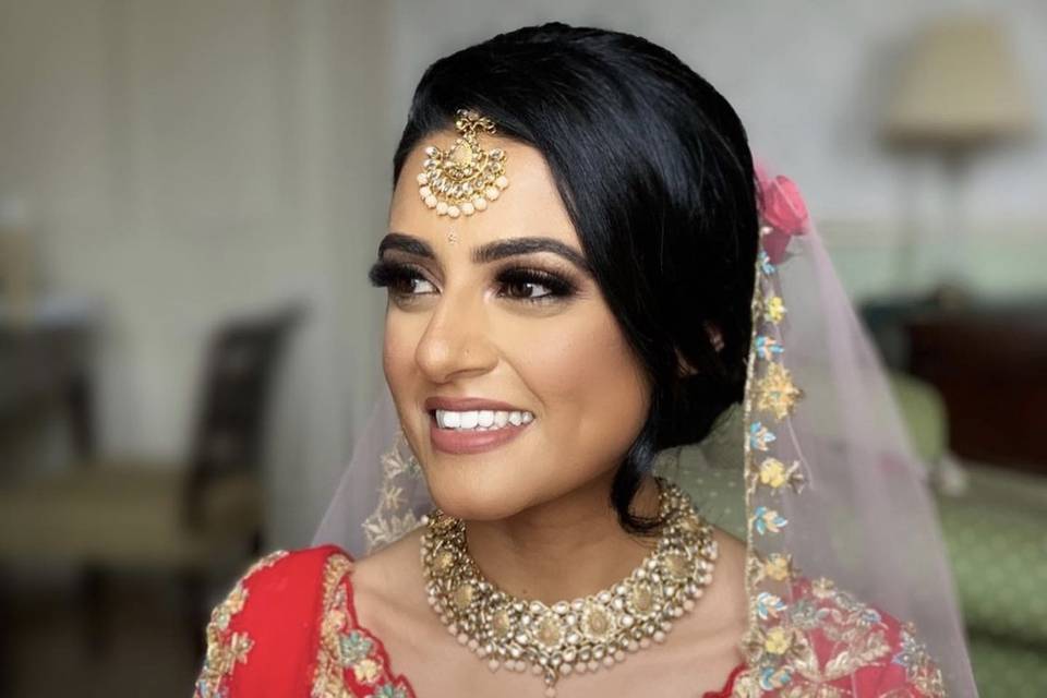 Bridal makeup