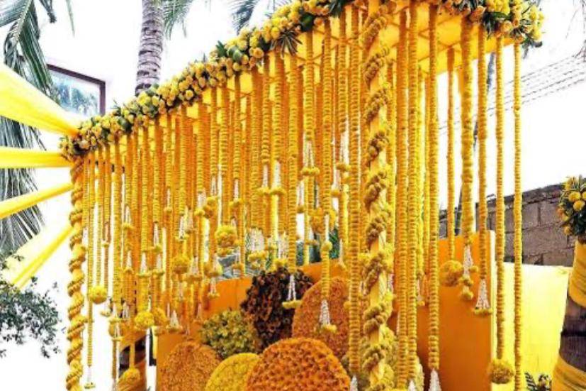 Haldi decor