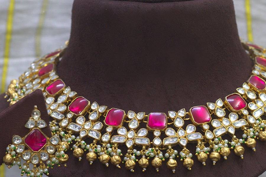 Colourful Necklace-Alloy