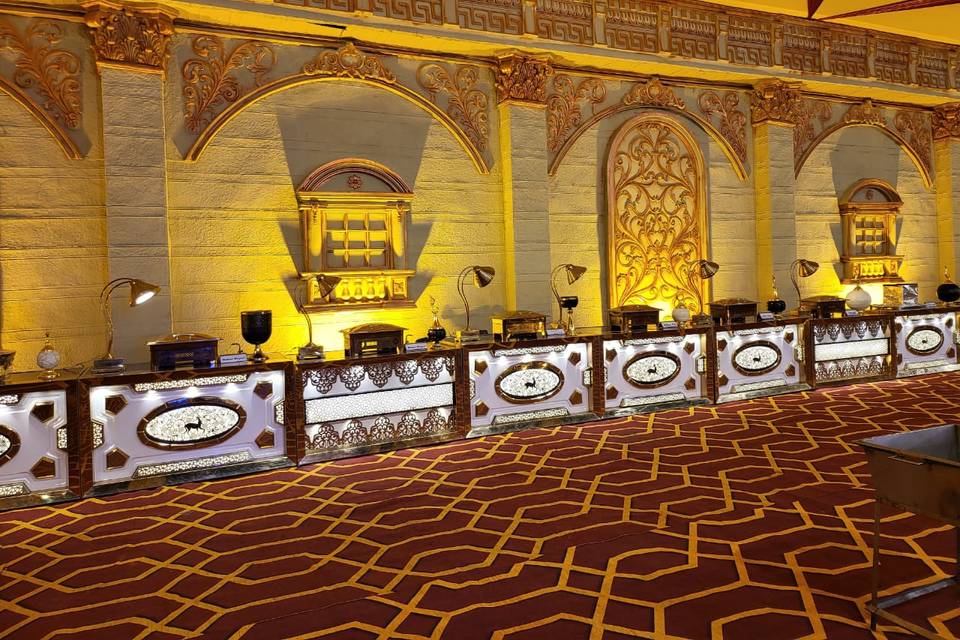 Catering setup