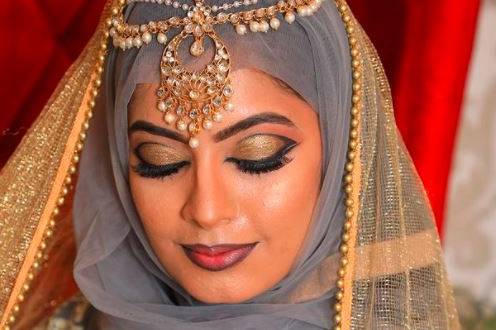 Bridal makeup