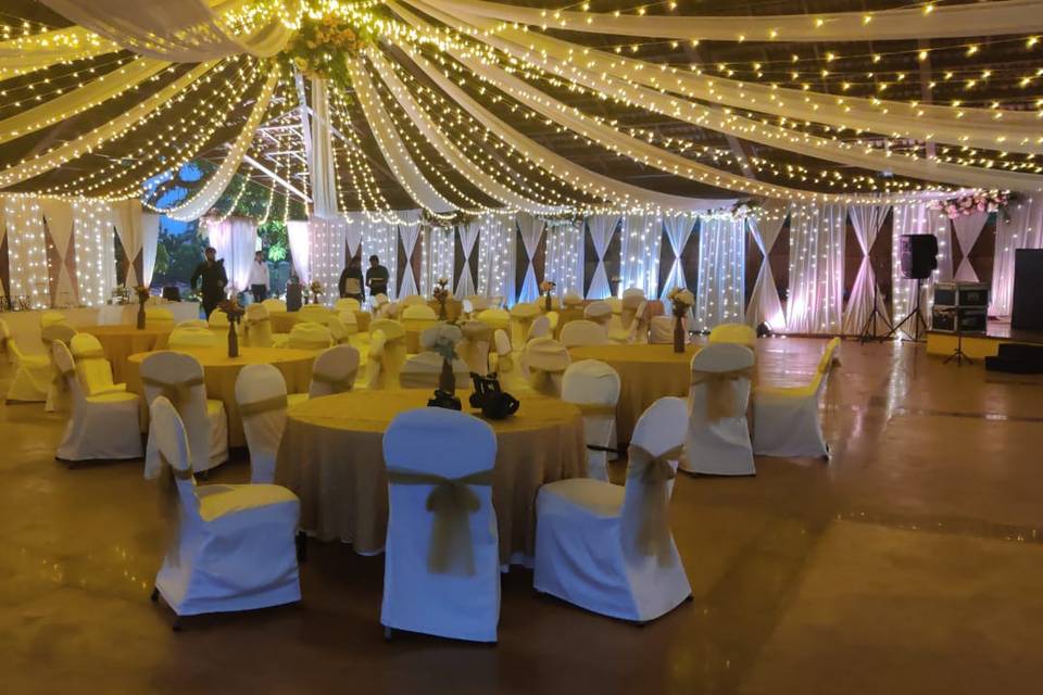 Reception setup