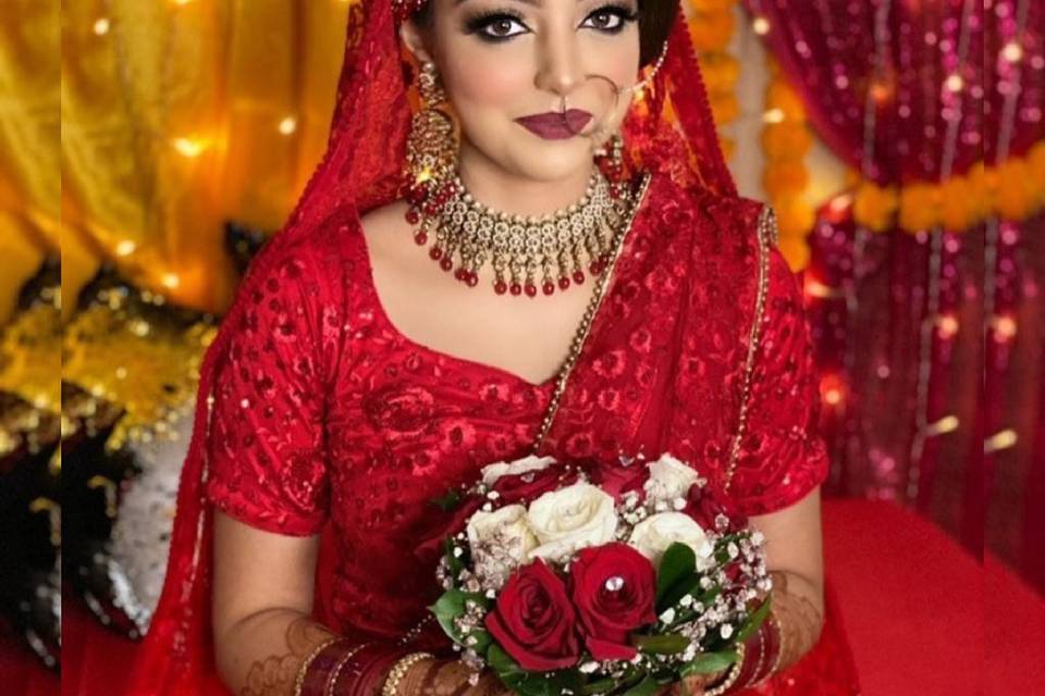 Bridal look