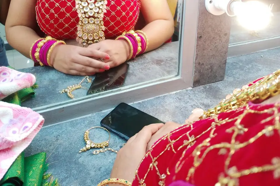 Indian Bollywood Zircon Couple Name Bangle 2Pcs Kada Wedding Fashion Jewelry  | eBay