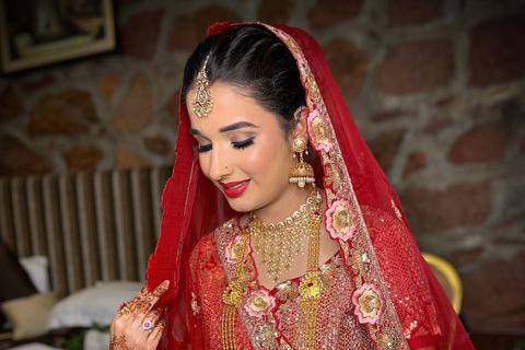 Bridal makeup