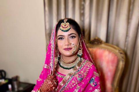 Bridal makeup