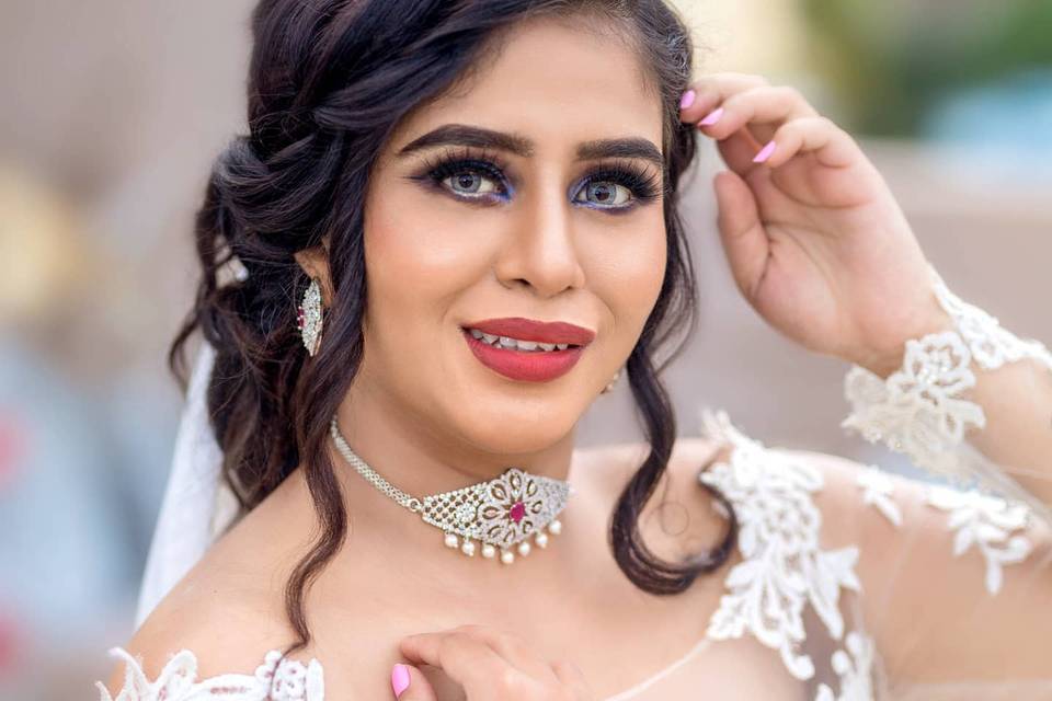 Bridal makeup