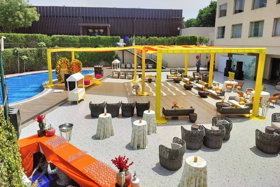 Haldi decor
