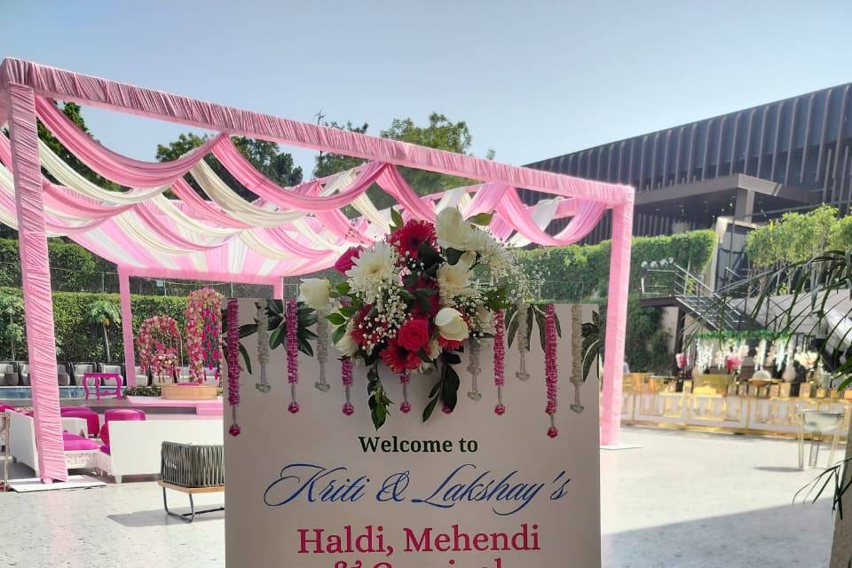 Haldi decor