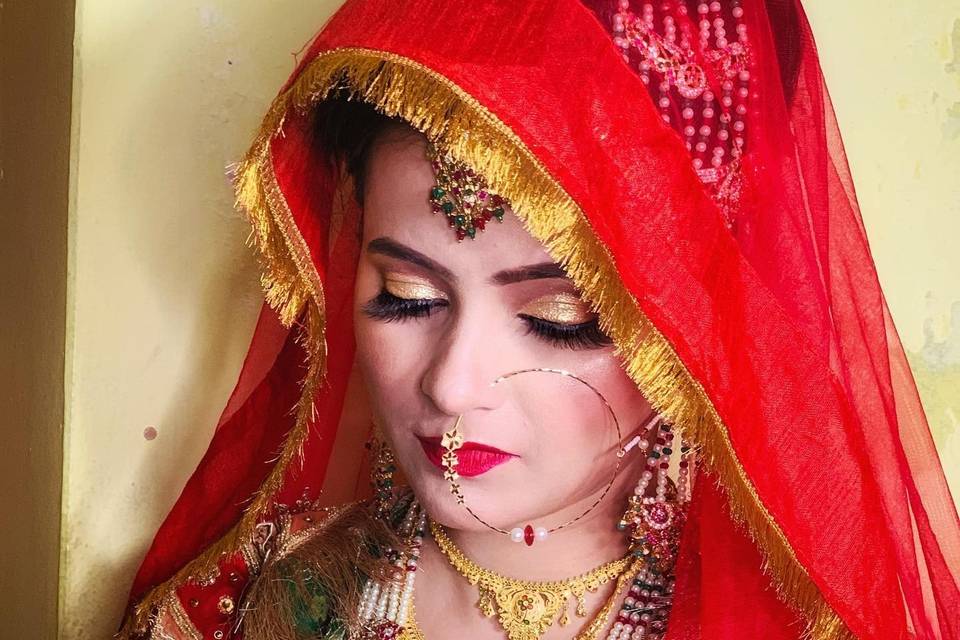 Bridal makeup