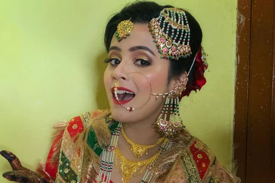 Bridal makeup