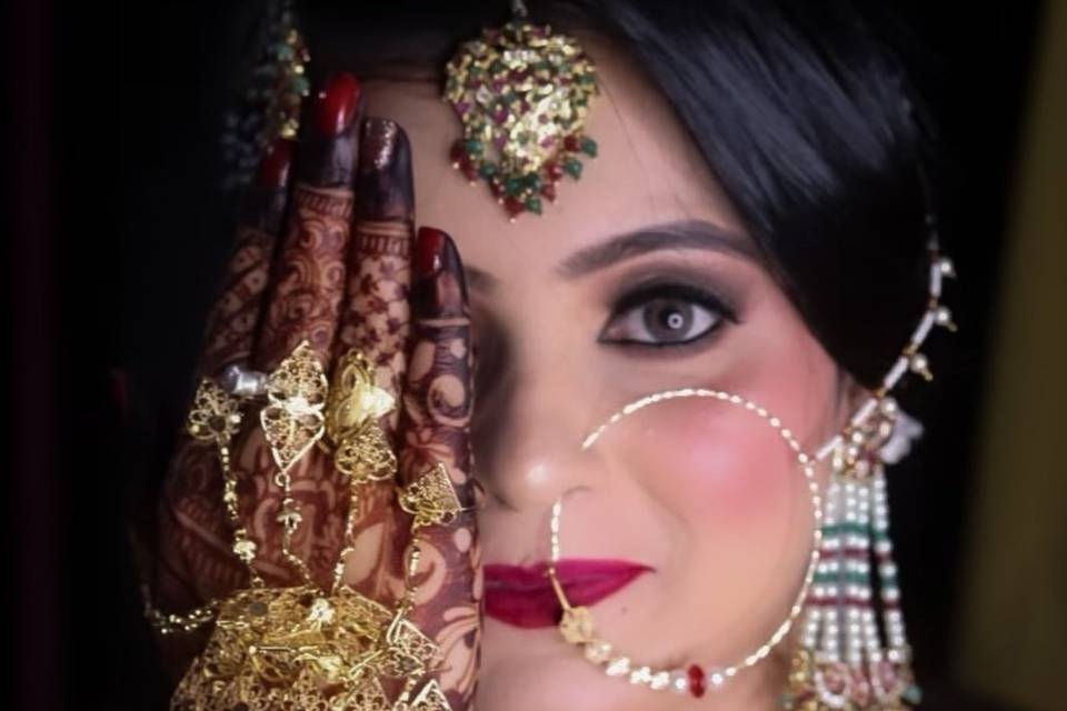 Bridal makeup