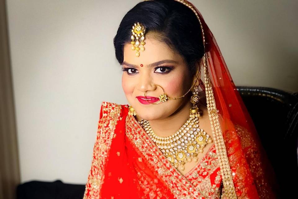 Bridal makeup