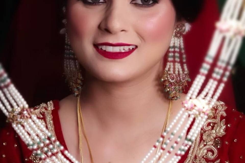 Bridal makeup