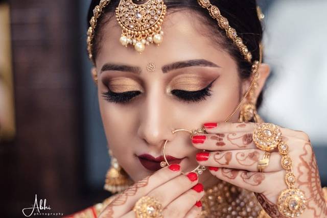 Bridal makeup