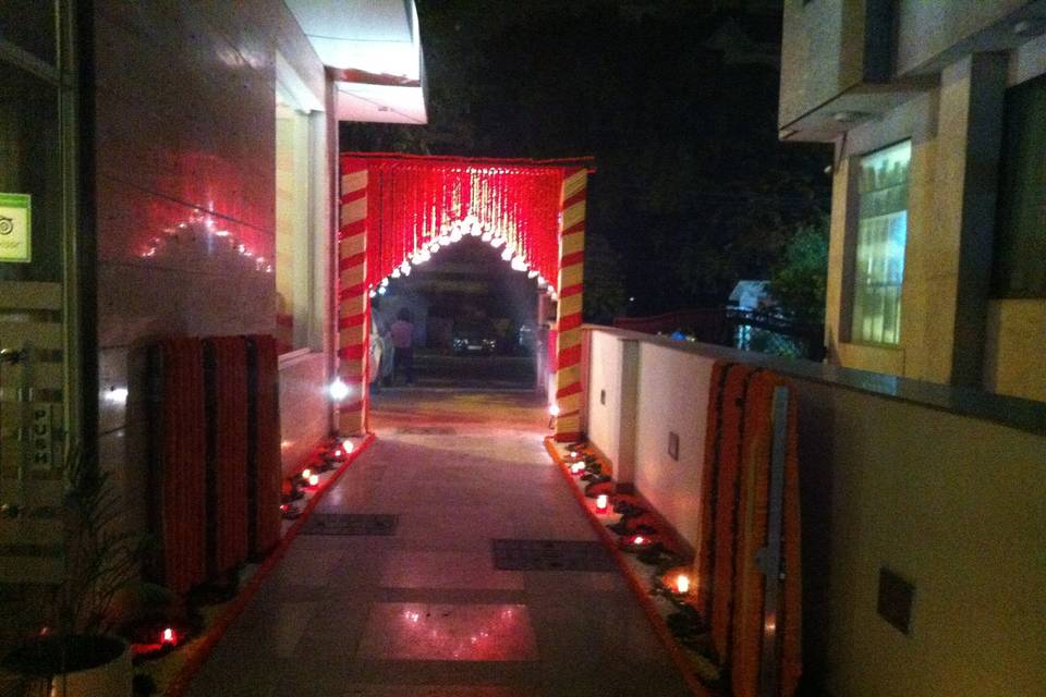 Entrance decor