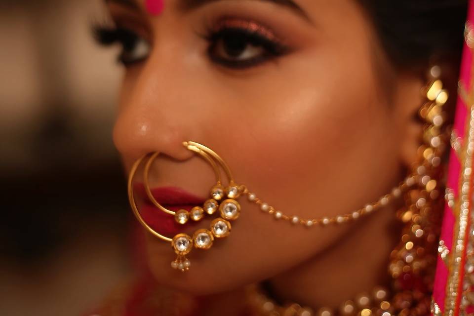 Bridal makeup