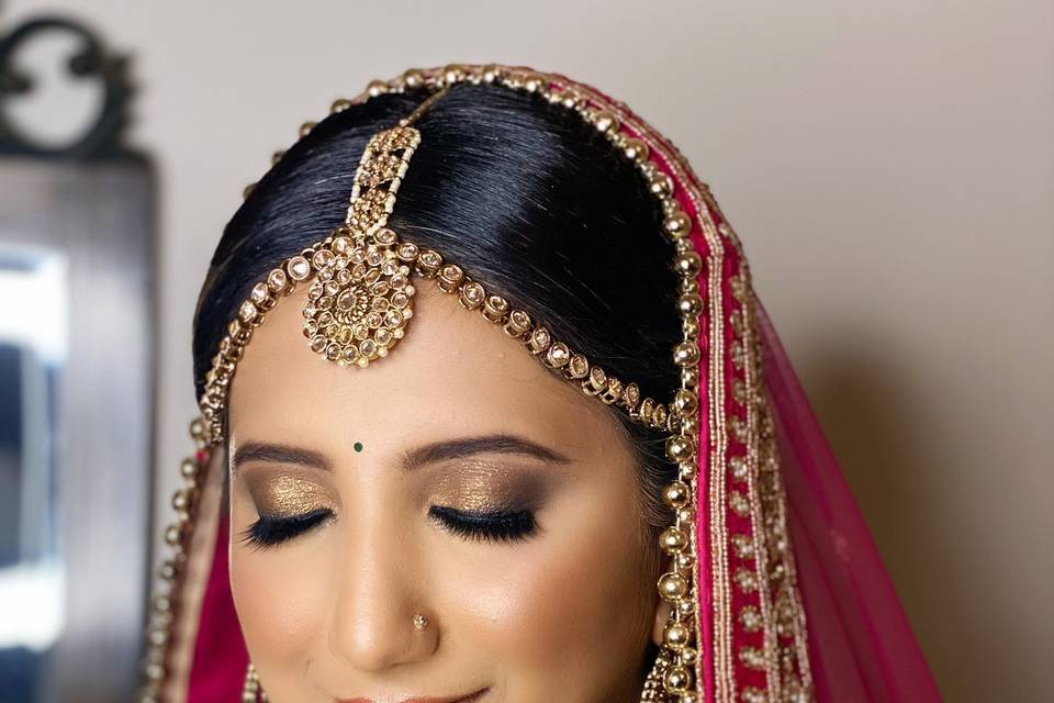 Bridal makeup