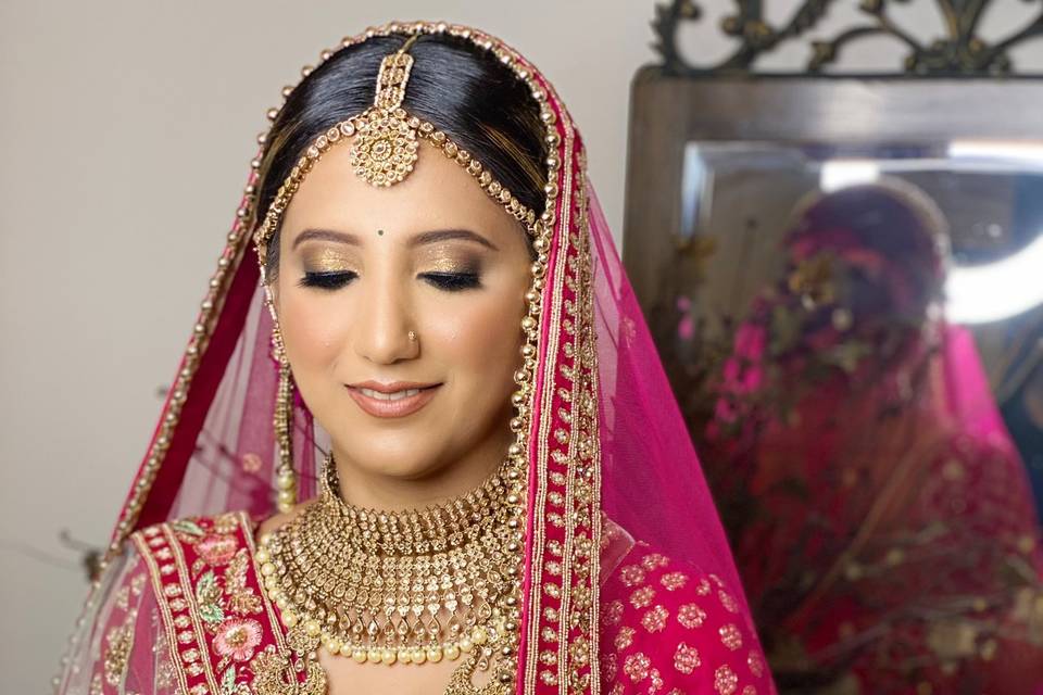 Bridal makeup