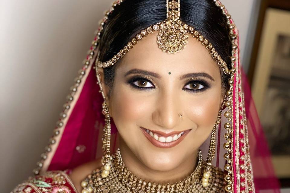 Bridal makeup