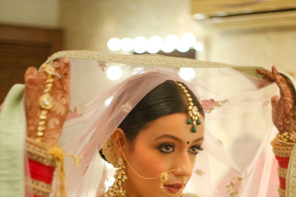 Bridal makeup