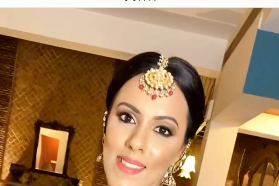 Sangeet/Shagun makeup