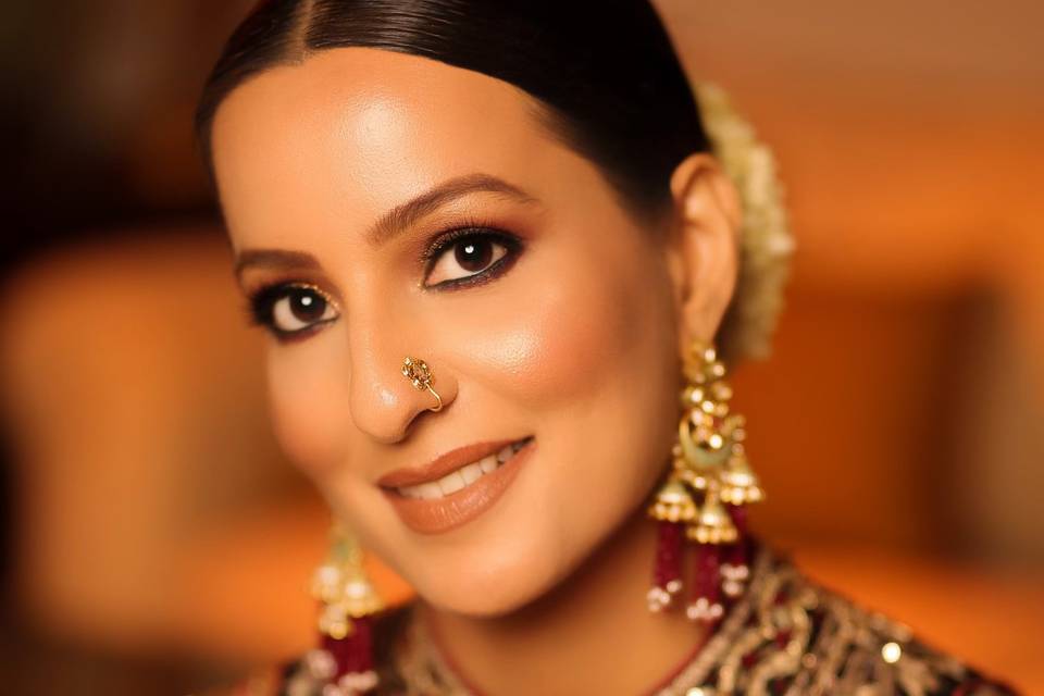 Sangeet makeup