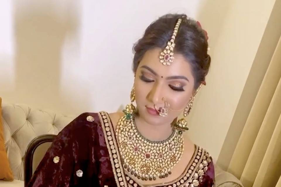 Bridal makeup