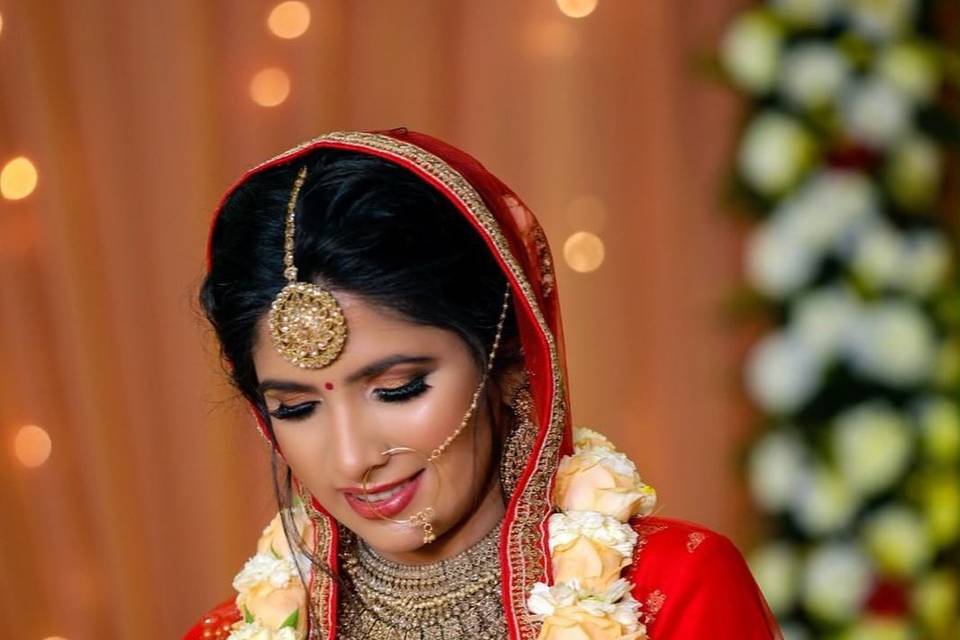 Bridal makeup