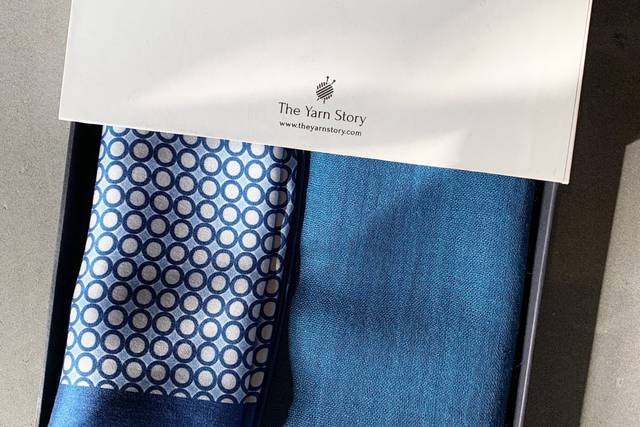 Muffler & Pocket square Set