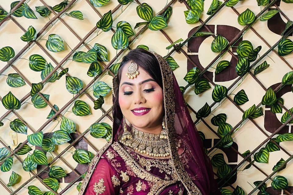 Bridal makeup