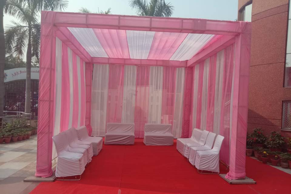 Baarat reception decor