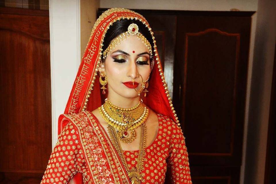 Bridal makeup