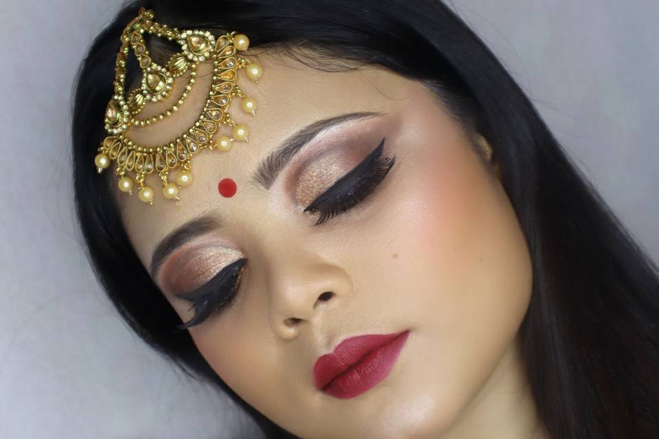 HD Bridal makeup