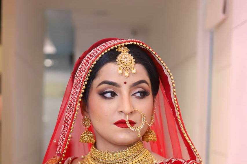 Bridal makeup