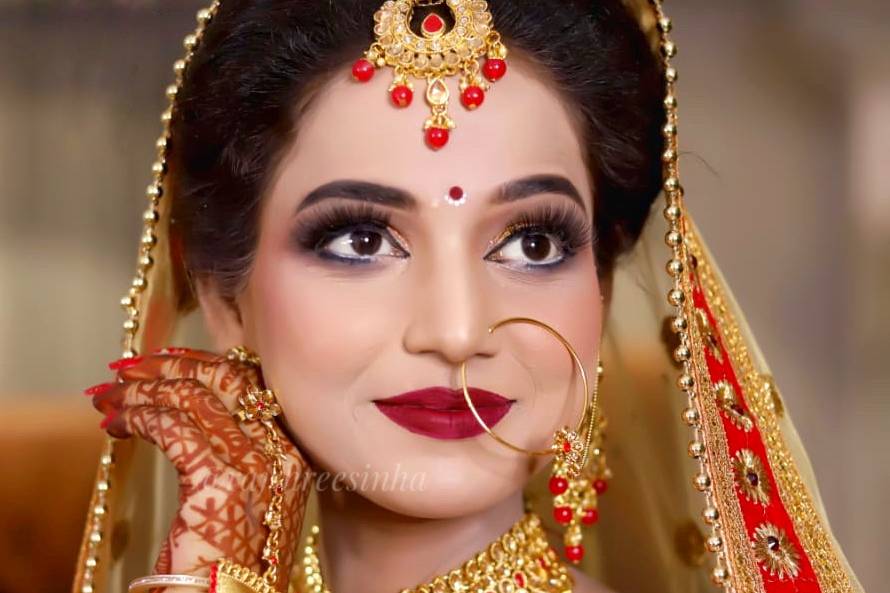 Bridal makeup