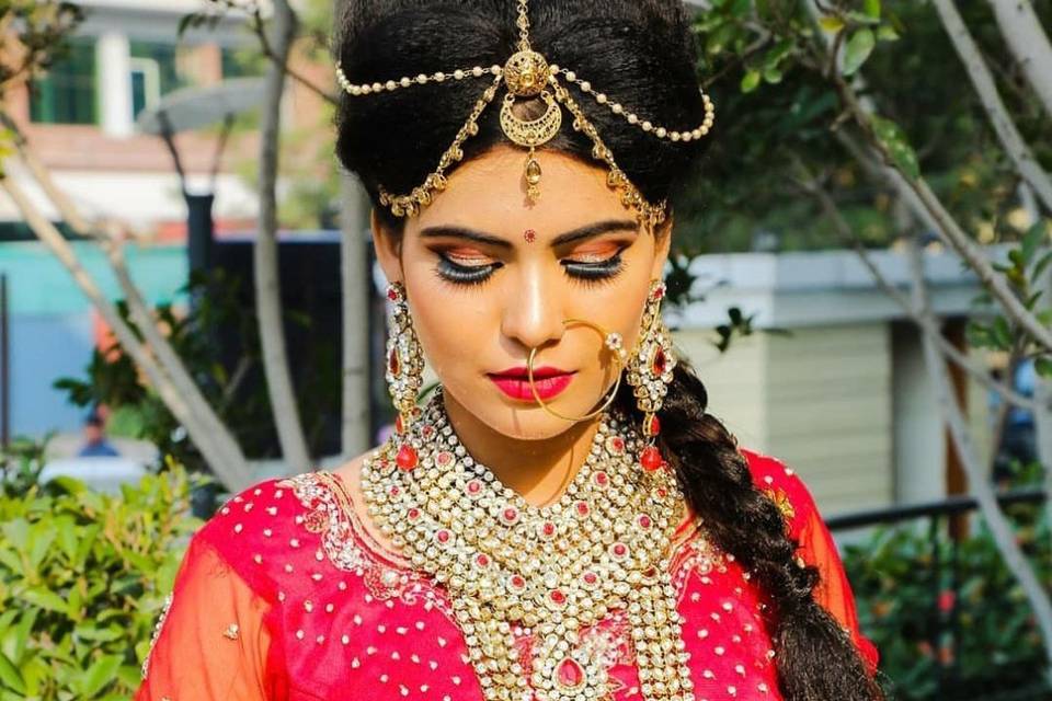 Bridal makeup