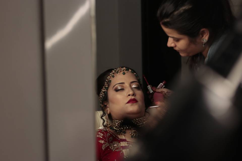 Bridal makeup