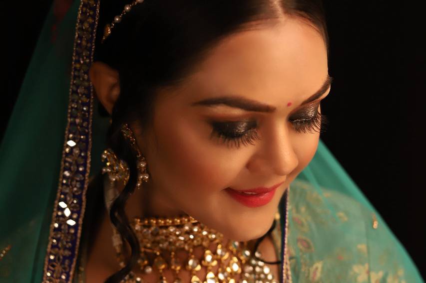 Bridal makeup